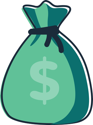 Bag of money
