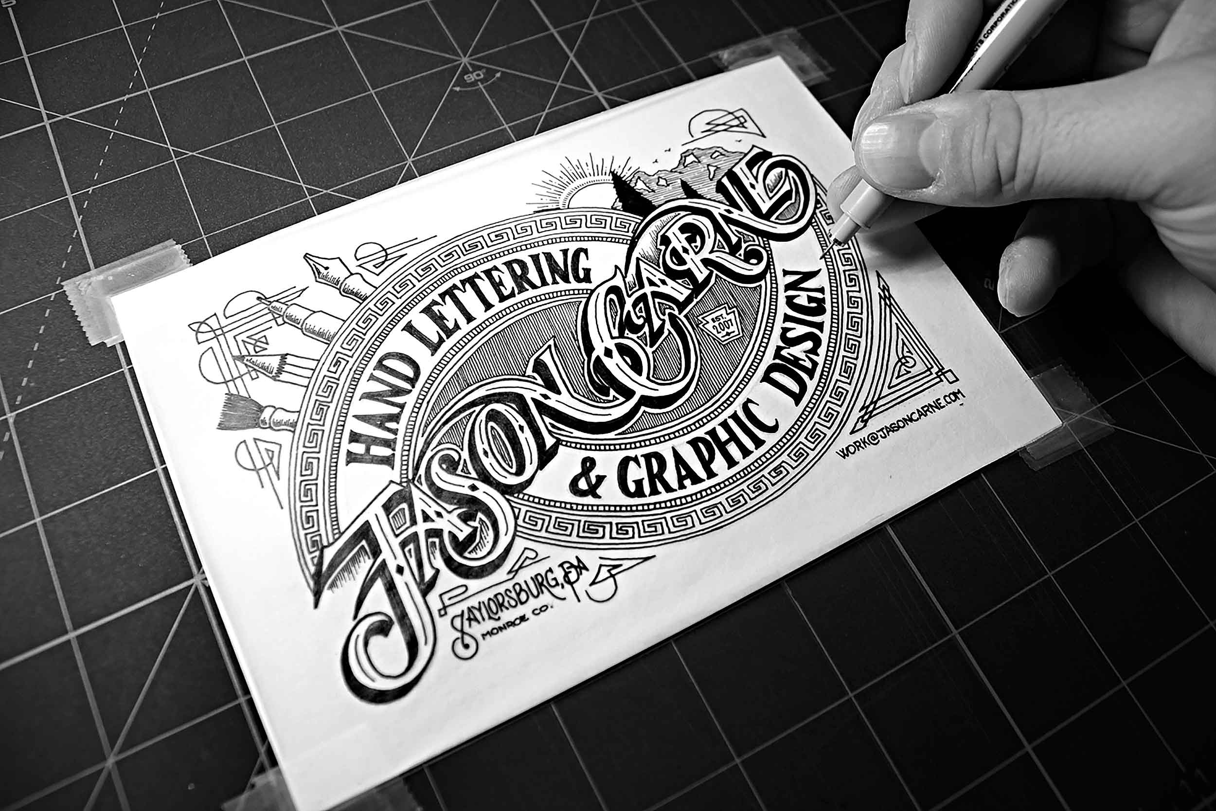Lettering Artist - Jason - 3 | Creative Circle